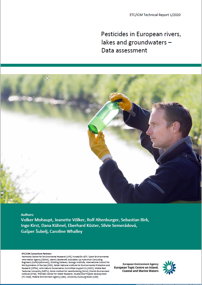 Pesticides in European rivers, lakes and groundwaters - Data assessment